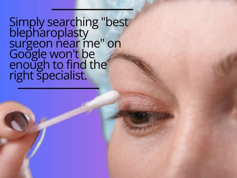 best blepharoplasty surgeon near me