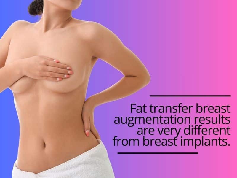 breast fat transfer results